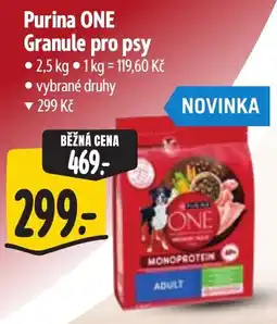 Albert Purina ONE Granule pro psy nabídka