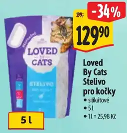 Albert Loved stelivo pro kočky nabídka