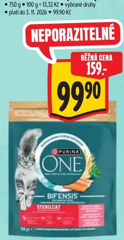 Albert Purina One Bifensis Sterilcat nabídka