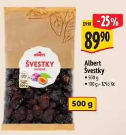 Albert Albert Švestky nabídka