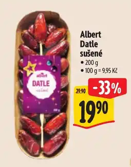 Albert Albert datle sušené nabídka