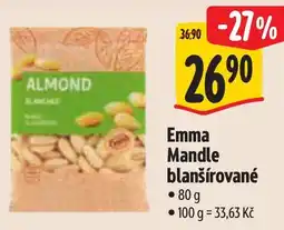 Albert Emma Mandle blanšírované nabídka