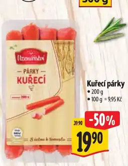Albert Kuřecí párky nabídka