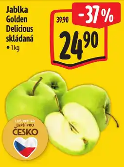 Albert Jablka Golden Delicious skládaná nabídka