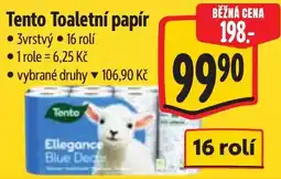 Albert Tento Toaletní papír nabídka
