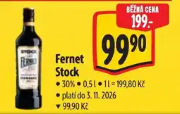 Albert Fernet Stock nabídka