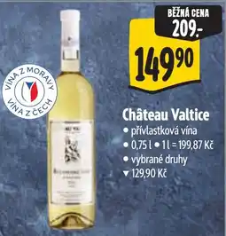 Albert Château Valtice nabídka
