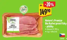 Albert Nature's Promise Bio Kuřecí prsní řízky nabídka