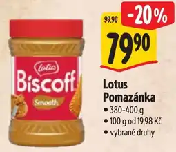 Albert Lotus Pomazánka nabídka