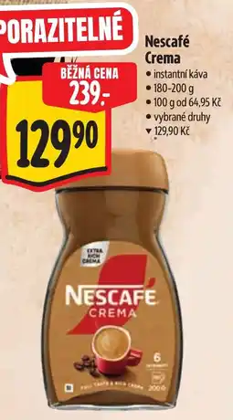 Albert Nescafe Crema nabídka