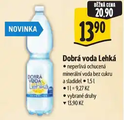Albert Dobrá voda Lehká nabídka
