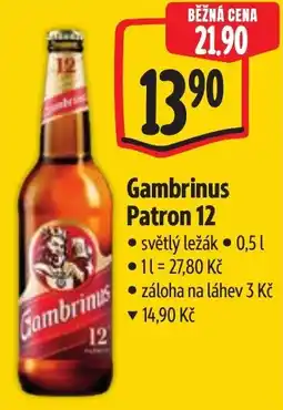 Albert Gambrinus Patron 12 nabídka