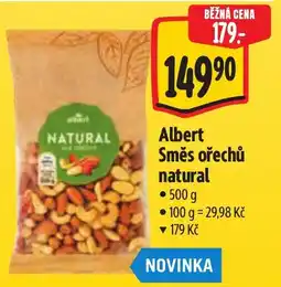 Albert Albert Směs ořechů natural nabídka