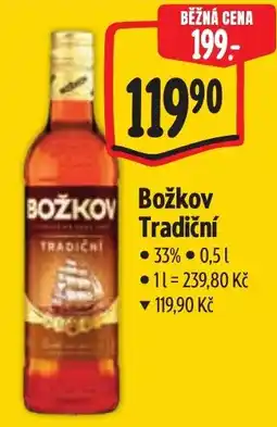 Albert Božkov Tradiční nabídka