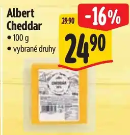 Albert Albert Cheddar nabídka