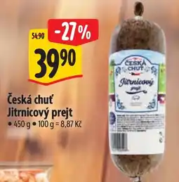 Albert Česká chuť jitrnicový prejt nabídka