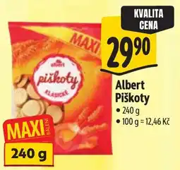 Albert Albert Piškoty nabídka
