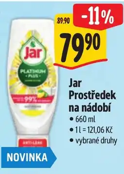 Albert Jar Prostředek na nádobí nabídka