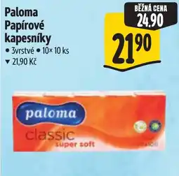 Albert Paloma papírové kapesníky nabídka