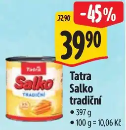 Albert Tatra Salko tradiční nabídka