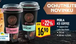 Albert Perla ice coffee nabídka