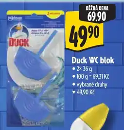 Albert Duck WC blok nabídka