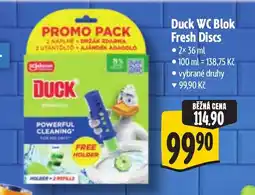 Albert Duck wc blok fresh discs nabídka