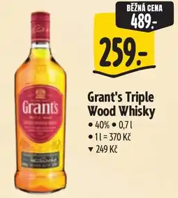 Albert Grants triple wood whisky nabídka