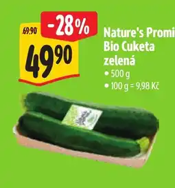 Albert Nature's Promise Bio Cuketa zelená nabídka