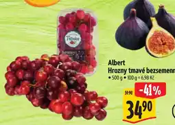 Albert Albert Hrozny tmavé bezsemenne nabídka