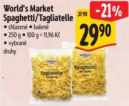 Albert World's Market Spaghetti/Tagliatelle nabídka