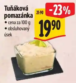 Albert Tuňáková pomazánka nabídka