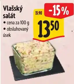 Albert Vlašský salát nabídka