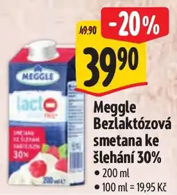 Albert Meggle bezlaktózová smetana ke šlehání 30% nabídka