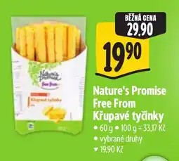 Albert Nature's Promise Křupavé tyčinky nabídka