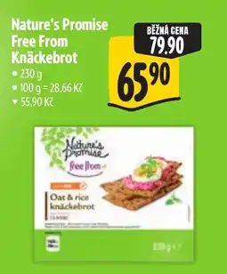Albert Nature's Promise Free From Knäckebrot nabídka