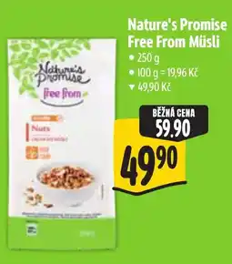Albert Nature's Promise Free From Müsli nabídka