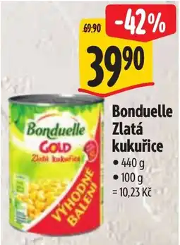 Albert Bonduelle Zlatá kukuřice nabídka