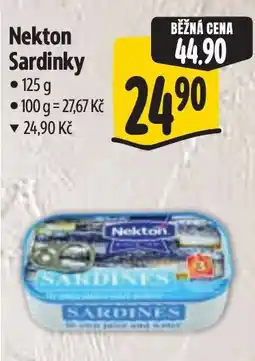 Albert Nekton sardinky nabídka