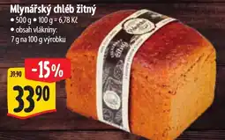 Albert Mlynářský chléb žitný nabídka