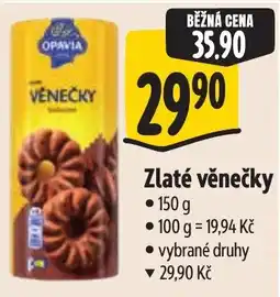 Albert Opavia zlaté věnečky nabídka