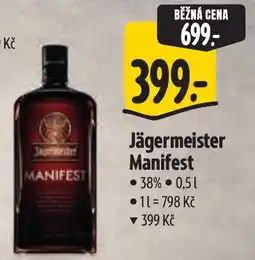 Albert Jägermeister Manifest nabídka