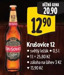 Albert Krušovice 12 nabídka