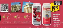 Albert Budweiser Budvar Original/Budvar 33 nabídka