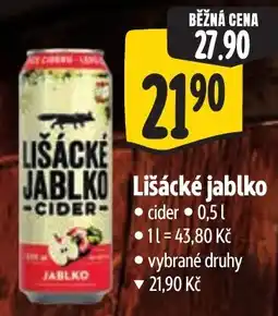 Albert Lišácké jablko nabídka