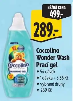 Albert Coccolino Wonder Wash Pračí gel nabídka