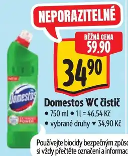 Albert Domestos WC čistič nabídka
