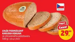 Penny Market Karlová Koruna chléb podmáslový nabídka