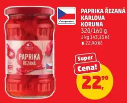 Penny Market Paprika řezaná karlova koruna nabídka