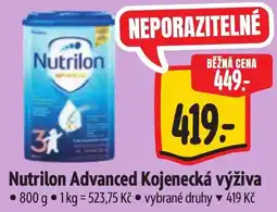 Albert Nutrilon Advanced Kojenecká výživa nabídka